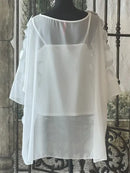 IC Collection Two Piece Spiral Mesh Top-IC-4685T