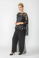 IC Collection Two Piece Spiral Mesh Top-IC-4685T