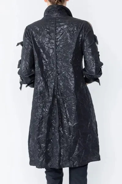 IC Collection Bow Sleeve Crinkle Tunic-IC-5080T