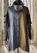 IC Collection Color Block Tunic With Bow Tie Sleeve-IC-5110T