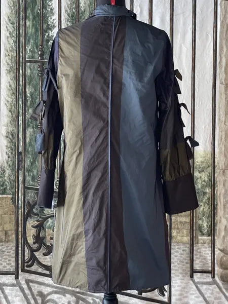 IC Collection Color Block Tunic With Bow Tie Sleeve-IC-5110T