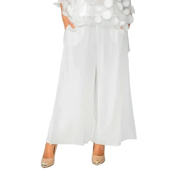 IC Collection Chiffon Layered Pant-IC-4659P