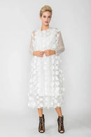 Spiral Mesh Open Jacket 4677J