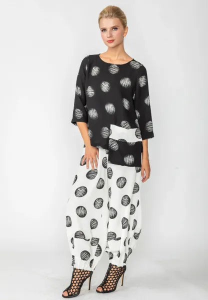 IC Collection Hanging Pocket Cat Scratch Tunic-IC-4862T