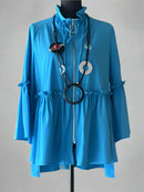 IC Collection Short Peplum Jacket-IC-4646J