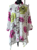 IC Collection Floral Sketch Top-IC-6126T