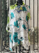 IC Collection Floral Sketch Top-IC-6126T