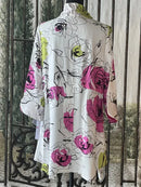 IC Collection Floral Sketch Top-IC-6126T