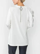 IC Collection Bow Sleeve Top-IC-5870T