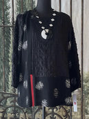 IC Collection Cat Scratch Textured Mix Top-IC-4831T