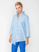 IC Collection Button Down Blouse-IC-4692B