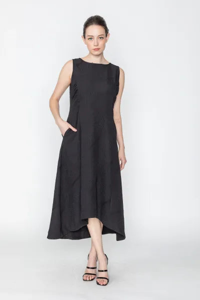 IC Collection Sleeveless Flare Dress-IC-5715D