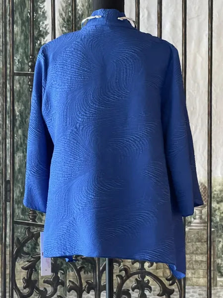 IC Collection Textured Open Front Jacket-IC-5741J