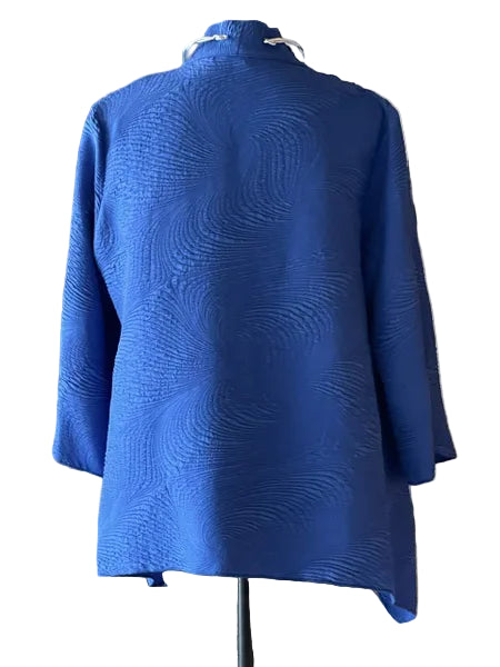 IC Collection Textured Open Front Jacket-IC-5741J