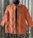 IC Collection Tulip Embossed Open Jacket-IC-4700J