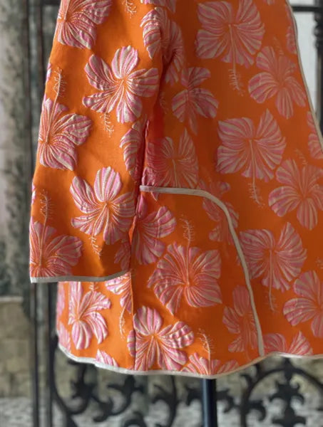 IC Collection Tulip Embossed Open Jacket-IC-4700J