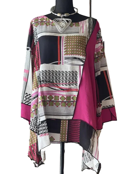 IC Collection Print Tunic-IC-6077T