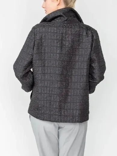 IC Collection Textured Open Jacquard Jacket-IC-6289J-DUP