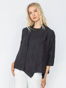 IC Collection Textured Sleeveless Top-IC-5743T