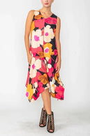 IC Collection Floral Dress-IC-5881D