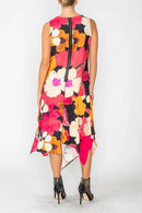 IC Collection Floral Dress-IC-5881D