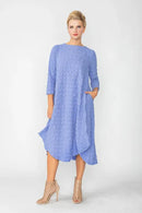 IC Collection Textured Sunday Dress-IC-6001D