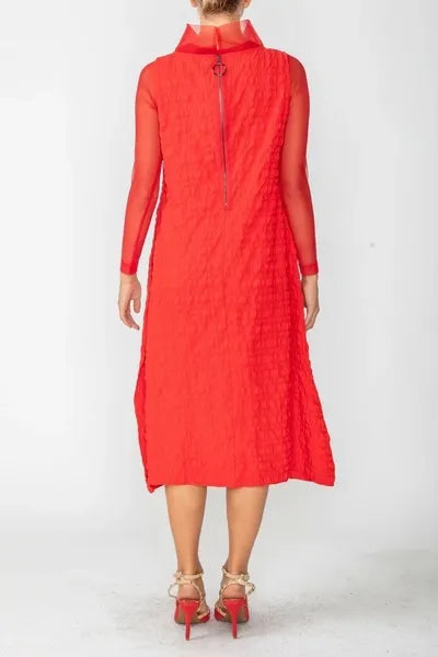 IC Collection Sleeveless Organdy Dress 4707D