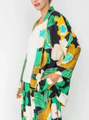 IC Collection Floral Asymmetric Kimono-IC-5895J