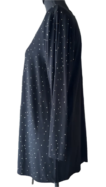 Gardy Rhinestone Covered Top-8906