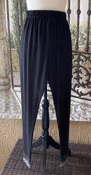 Gardy Rhinestone Covered Ankle Legging-692