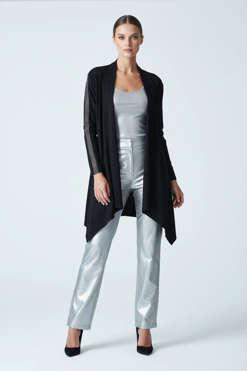 Gardy Bead Link Open Front Jacket-8903