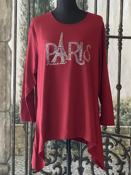 Gardy Paris Rhinestone Top-2305