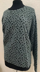 Chalet et ceci Sage Aliz Spot Print Top-FD82717