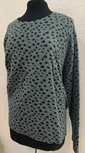 Chalet et ceci Sage Aliz Spot Print Top-FD82717