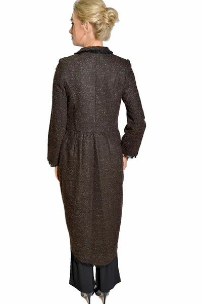 Design Today's Long 6 Button Coat-DT-3252