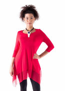 Design Today's Mesh Handkerchief Tunic-DT-T1072