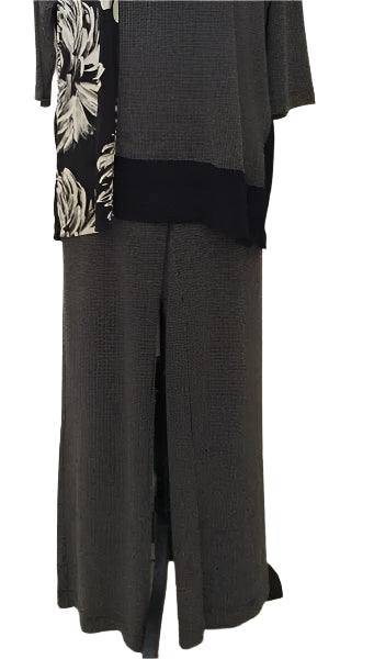 Alembika Pin Check Dots Straight Led Pants-SP322D