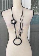 Handmade Artisan Denali Necklace-NK348-P