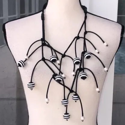 OC Web Style Necklace-NKL467