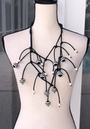 OC Web Style Necklace-NKL467