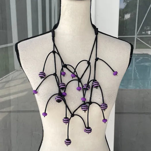 OC Web Style Necklace-NKL467