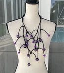 OC Web Style Necklace-NKL467
