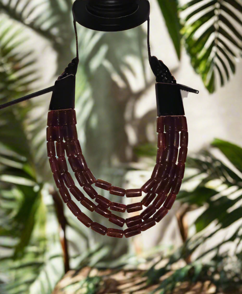 Alisha.D Geo Link Layered Necklace-NMB-338