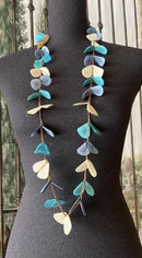 Tagua Handmade Slice Necklace-SC410-BB-TO