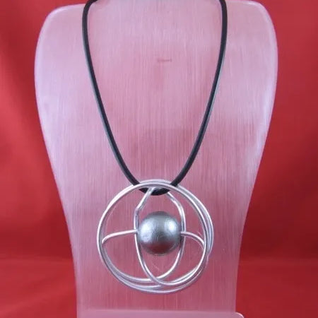 OC Swirl Convertible Necklace-NKL256