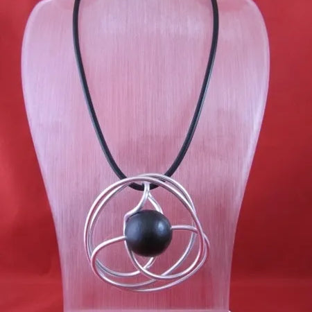 OC Swirl Convertible Necklace-NKL256