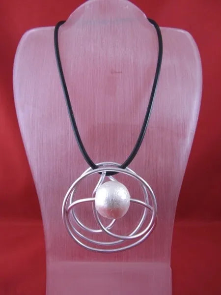 OC Swirl Convertible Necklace-NKL256