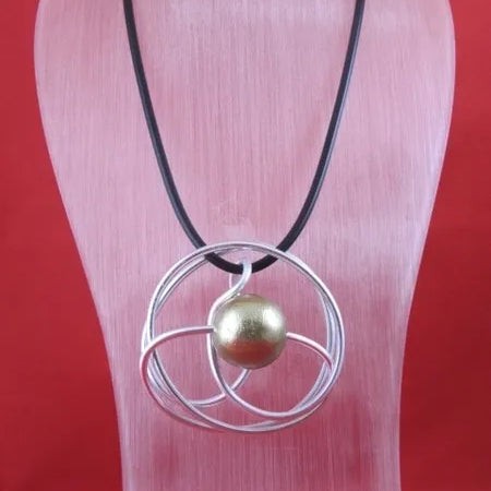 OC Swirl Convertible Necklace-NKL256