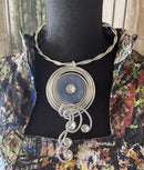 Jeff Lieb Spiral Frost Necklace-21004