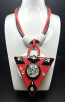 Jeff Lieb Reversible Pyramid Necklace-21263